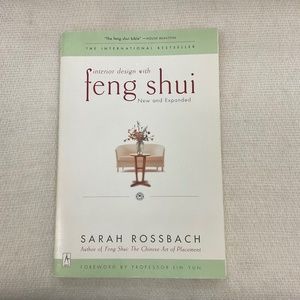 Interior Design Feng Shui Sarah Rossbach Paperback Book